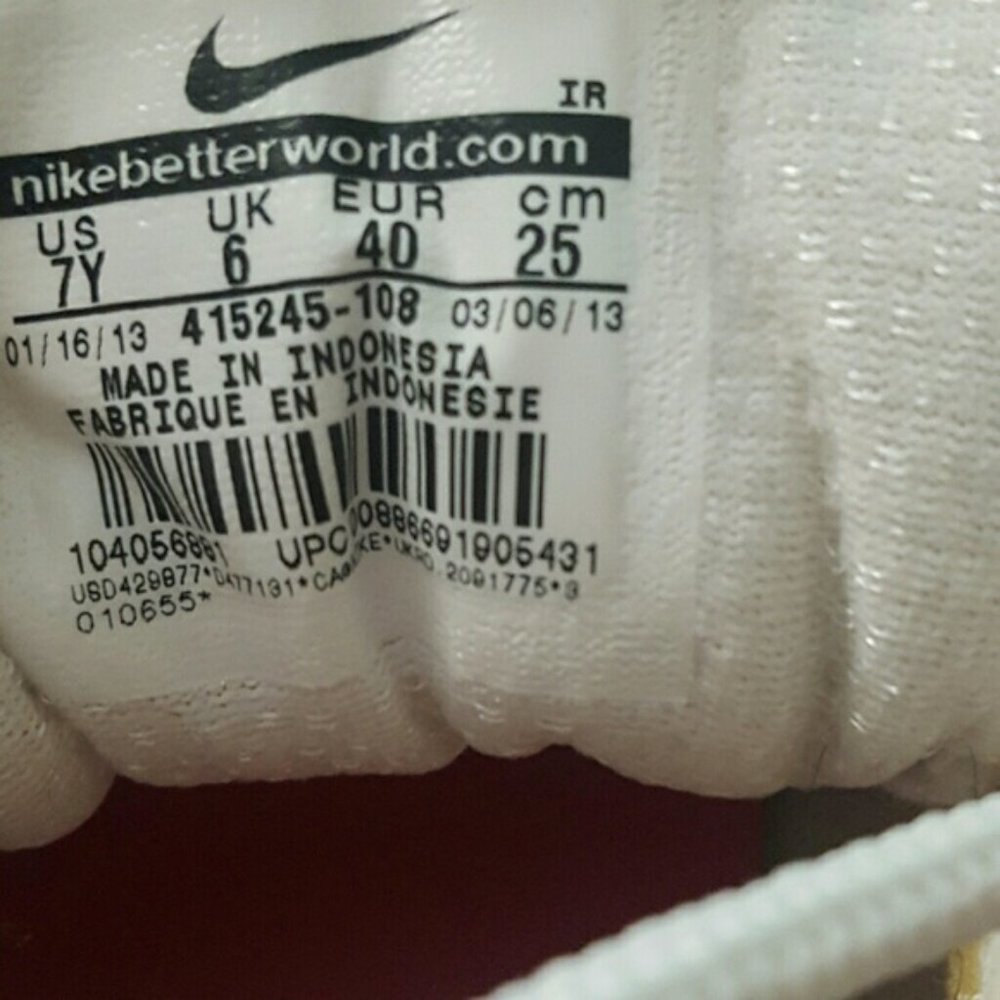 Youth Womens Nike Shox NZ Sneakers 7y - Picture 5 of 8